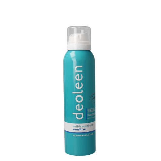 Deoleen Deodorant spray satin sensitive zonder alcohol 150 Milliliter