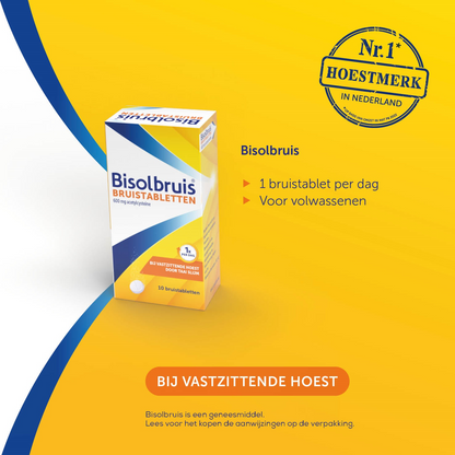 Bisol Bisolbruis 600mg 10 Bruistabletten