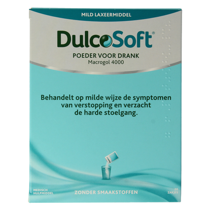 Dulcosoft Macrogol 4000 sachets 20 Stuks