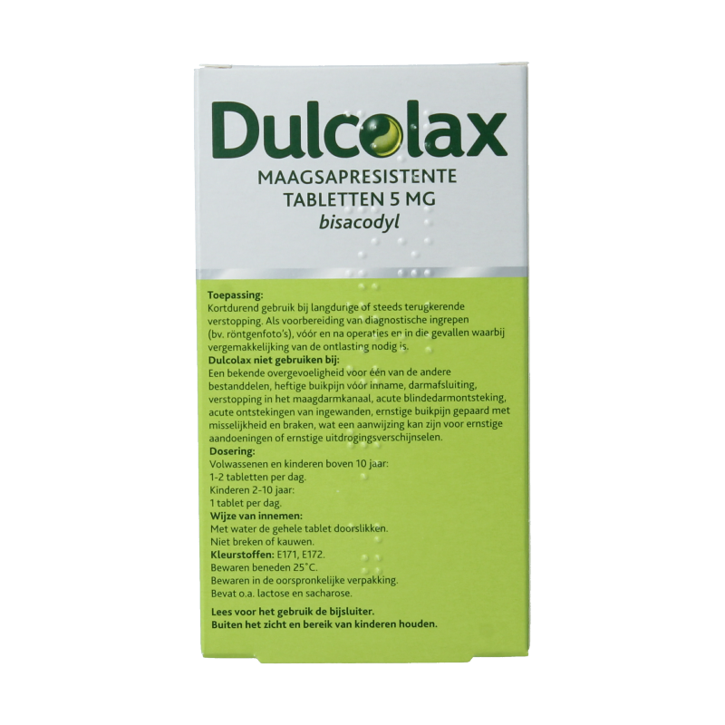 Dulcolax Bisacodyl 5mg 30 Tabletten