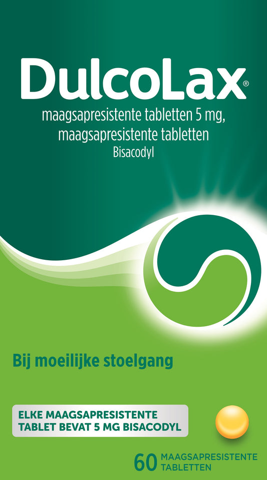 Dulcolax Bisacodyl 5mg 60.00 Tabletten