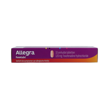 Allegra Fexotabs hooikoortstabletten 10.00 Tabletten