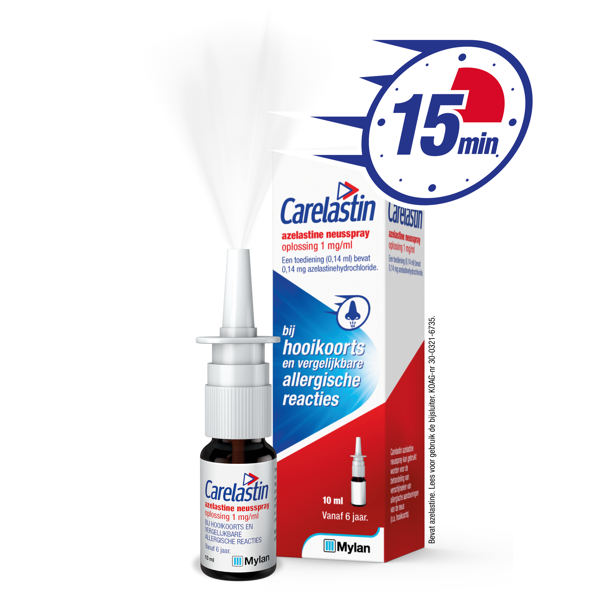 Carelastin Neusspray azelastine 10.00 Milliliter