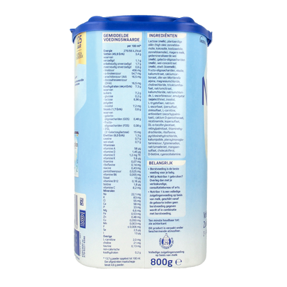 Nutrilon Volledige Zuigelingenvoeding 1 800 Gram