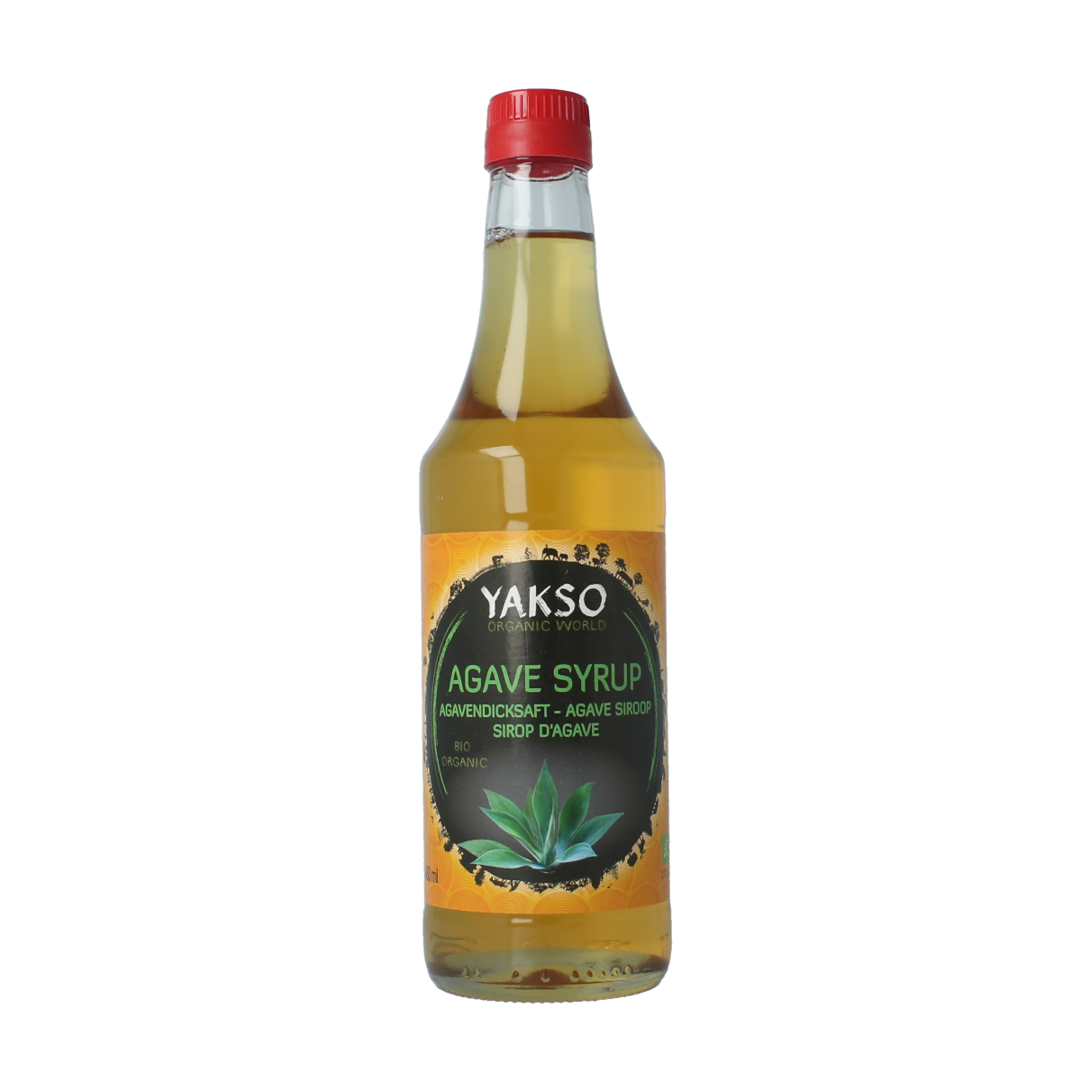 Yakso Agave siroop bio 480.00 Milliliter
