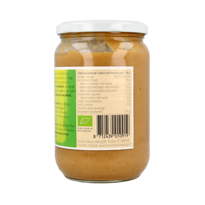 Horizon Pindakaas zonder zout eko bio 650.00 Gram