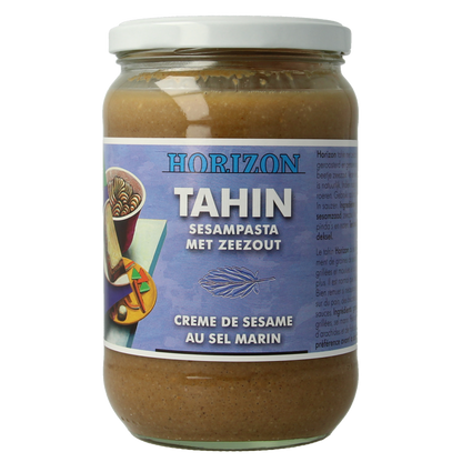 Horizon Tahin met zeezout eko bio 650 Gram