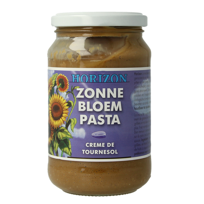 Horizon Zonnebloempasta met zout eko bio 350.00 Gram