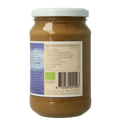 Horizon Zonnebloempasta met zout eko bio 350 Gram