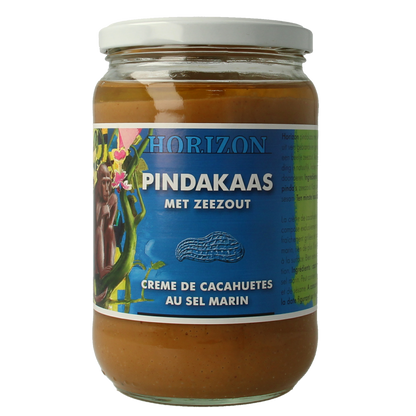 Horizon Pindakaas met zeezout eko bio 650.00 Gram