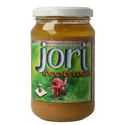 Jori Pindakaas met zout eko bio 350 Gram