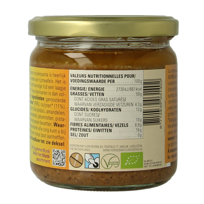 Monki Hazelnoten-rozijnenpasta eko bio 330 Gram