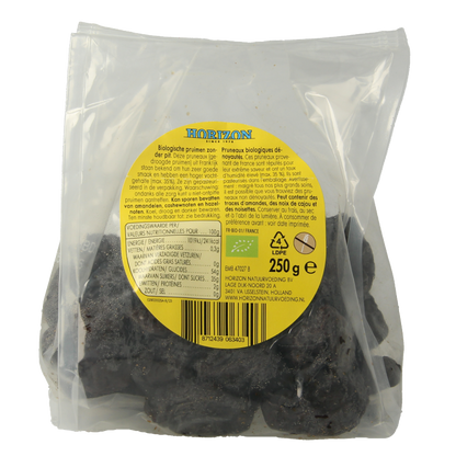 Horizon Pruimen zonder pit eko bio 250 Gram