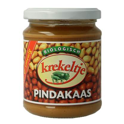 Krekeltje Pindakaas met zout eko bio 250 Gram