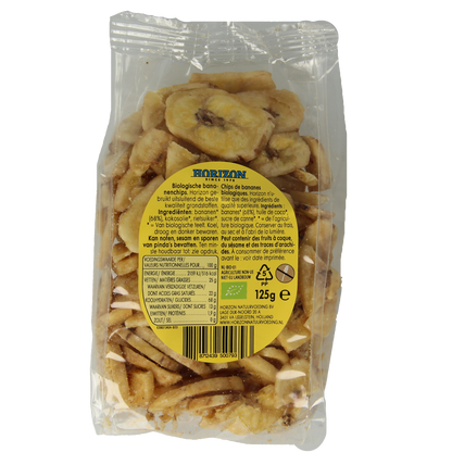 Horizon Bananenchips bio 125.00 Gram