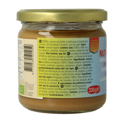 Monki Cashewpasta bio 330 Gram