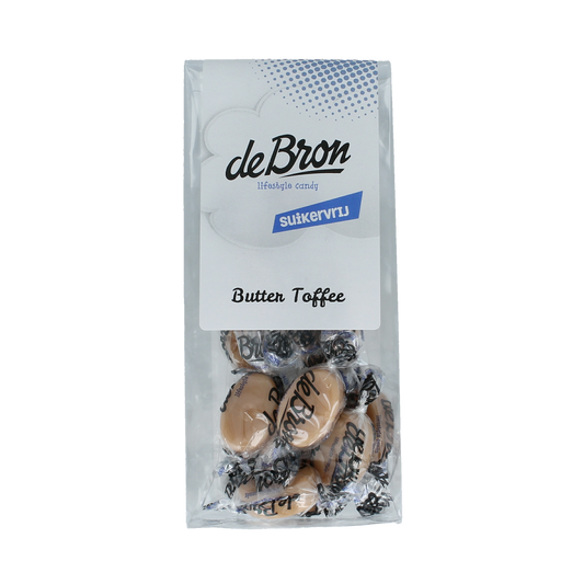De Bron Buttertoffee suikervrij 65.00 Gram