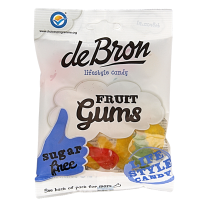De Bron Fruitgums suikervrij 100 Gram
