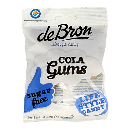 De Bron Cola gums suikervrij 100 Gram