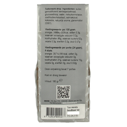 Meenk Geveltjesdrop 180 Gram