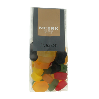 Meenk Fruitig zoet winegums 180 Gram