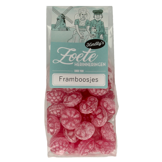 Kindly's Framboosjes zoete herinneringen 180 Gram