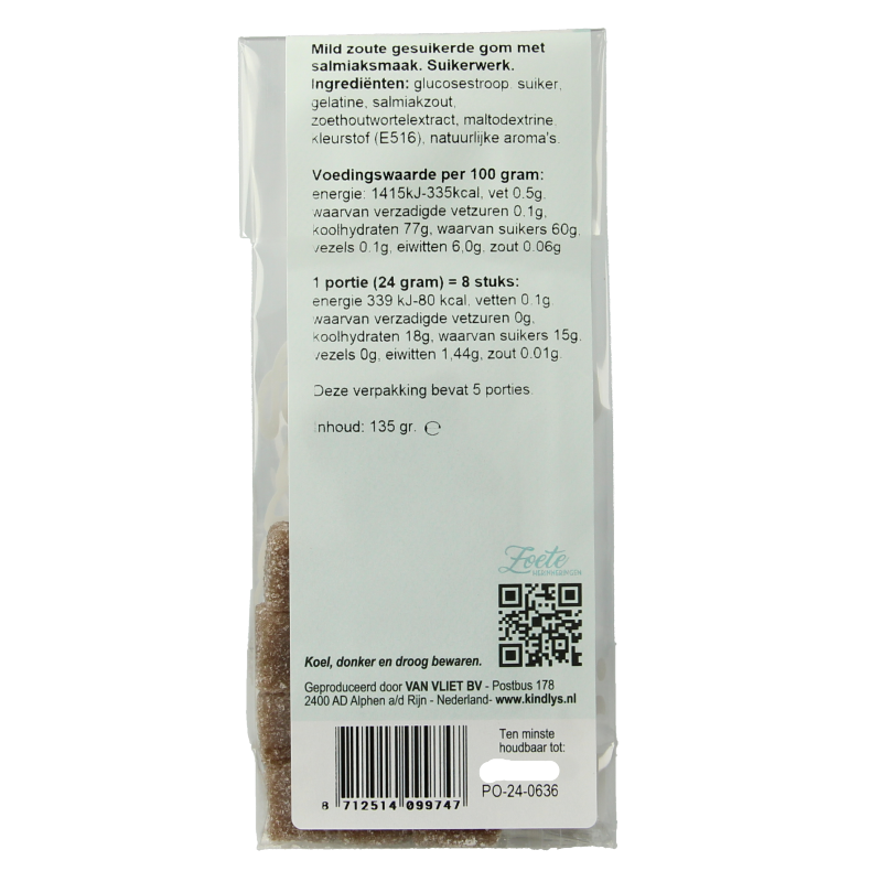 Kindly's Griotten zoete herinneringen 135 Gram
