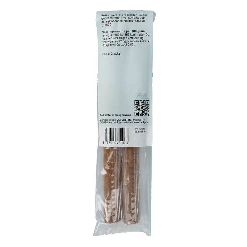 Kindly's Kaneelstok zakje 2 Stuks