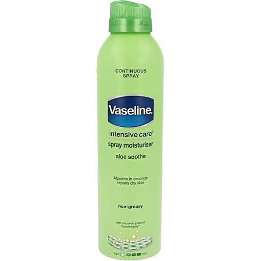 Vaseline Lotion spray aloe vera 190 Milliliter