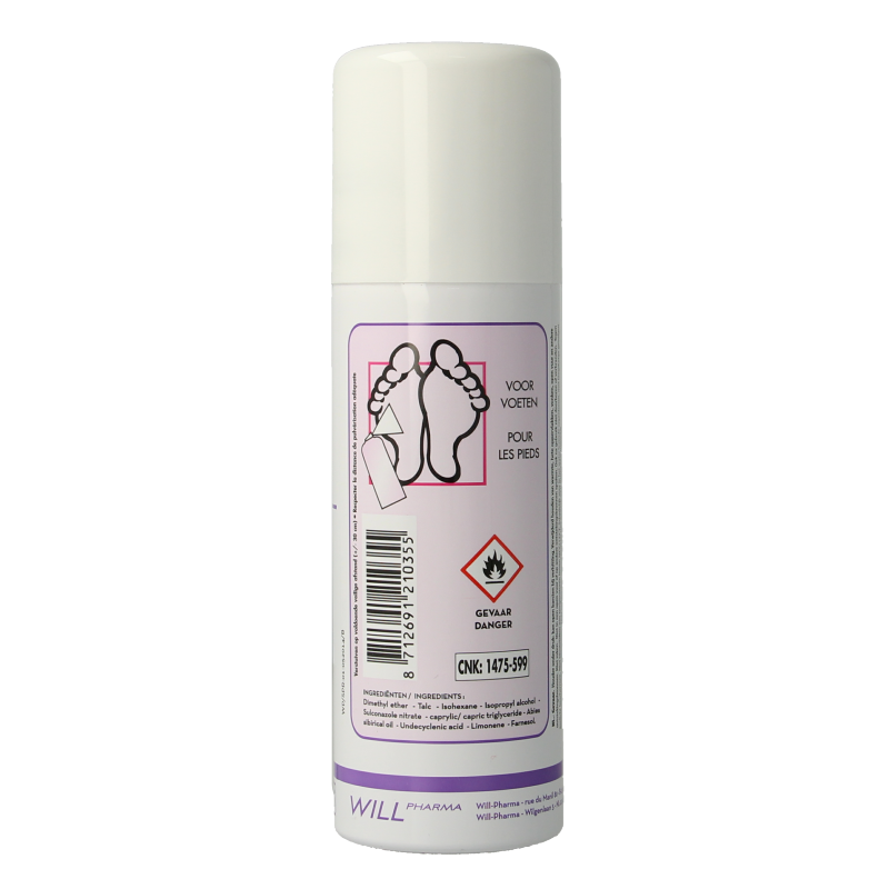 Spreemyk Poederspray voeten 125 Milliliter