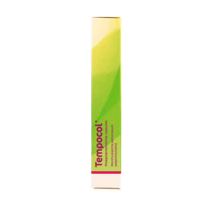Tempocol Maagsapresistente pepermunt 182mg 60 Capsules