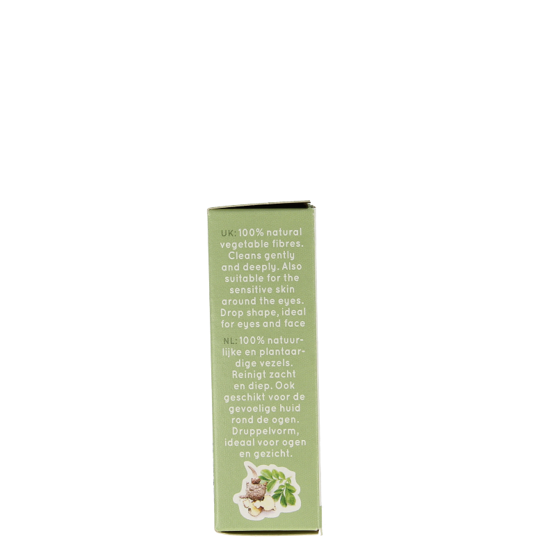 Skoon Konjac spons green tea bio 1 Stuks