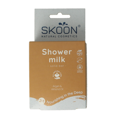 Skoon Solid shower milk nourishing into the deep 2-in-1 90 Gram