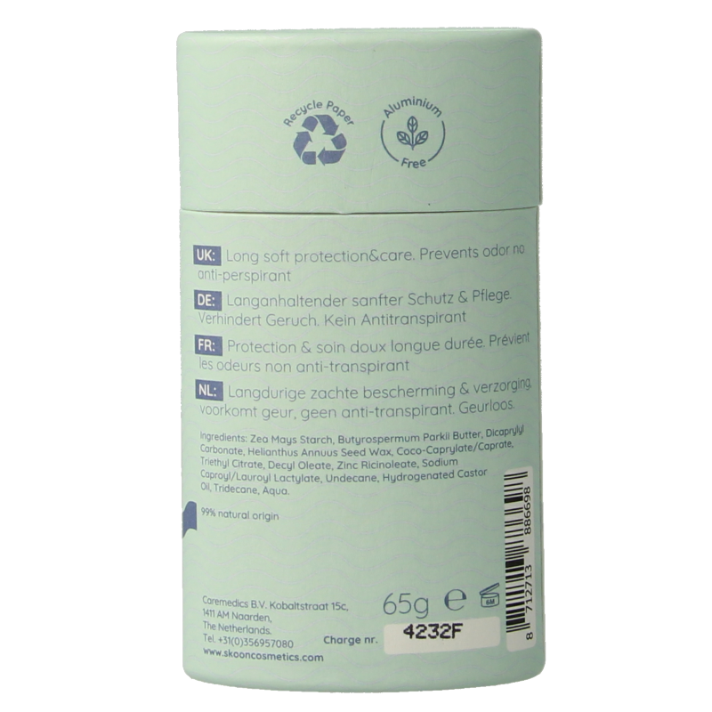 Skoon Deo stick soft & sensitive 65 Gram
