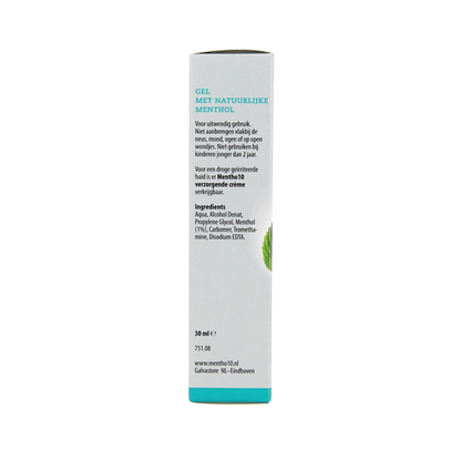 Mentho 10 Mentholgel 30 Milliliter