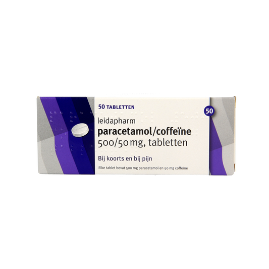 Leidapharm Paracetamol/coffeine CP 550 50.00 Tabletten