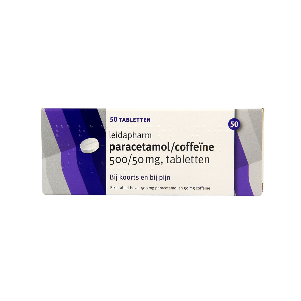 Leidapharm Paracetamol/coffeine CP 550 50.00 Tabletten
