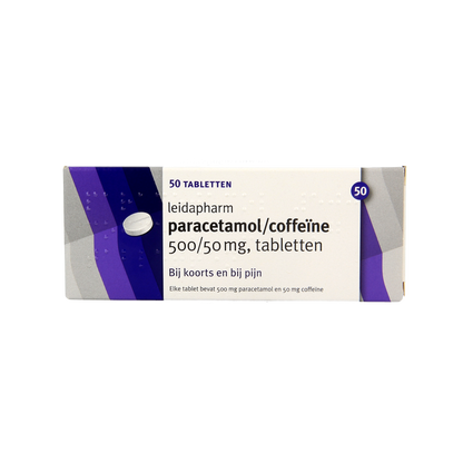 Leidapharm Paracetamol/coffeine CP 550 50.00 Tabletten