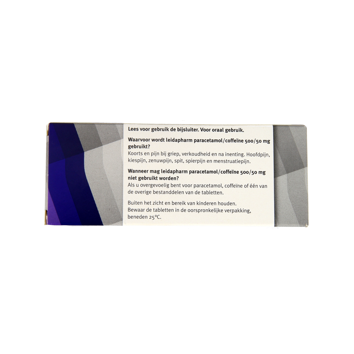 Leidapharm Paracetamol/coffeine CP 550 50.00 Tabletten