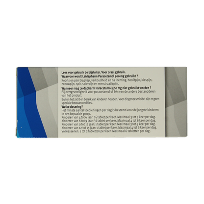 Leidapharm Paracetamol 500mg 50 Tabletten