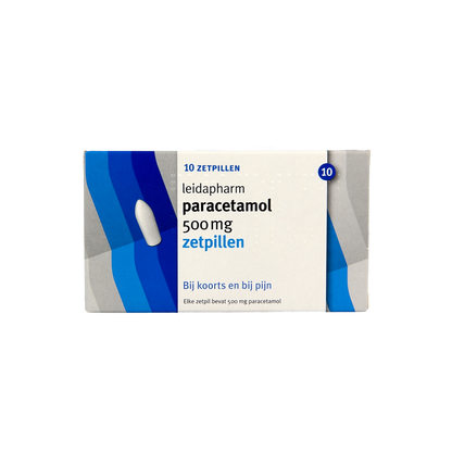Leidapharm Paracetamol 500mg 10.00 Zetpillen