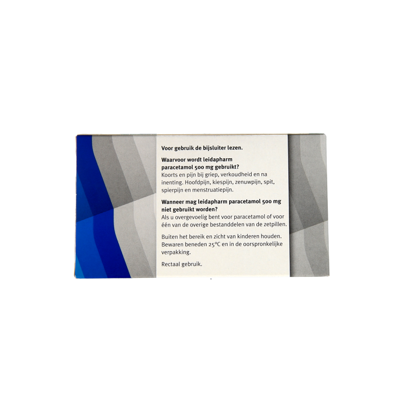 Leidapharm Paracetamol 500mg 10 Zetpillen