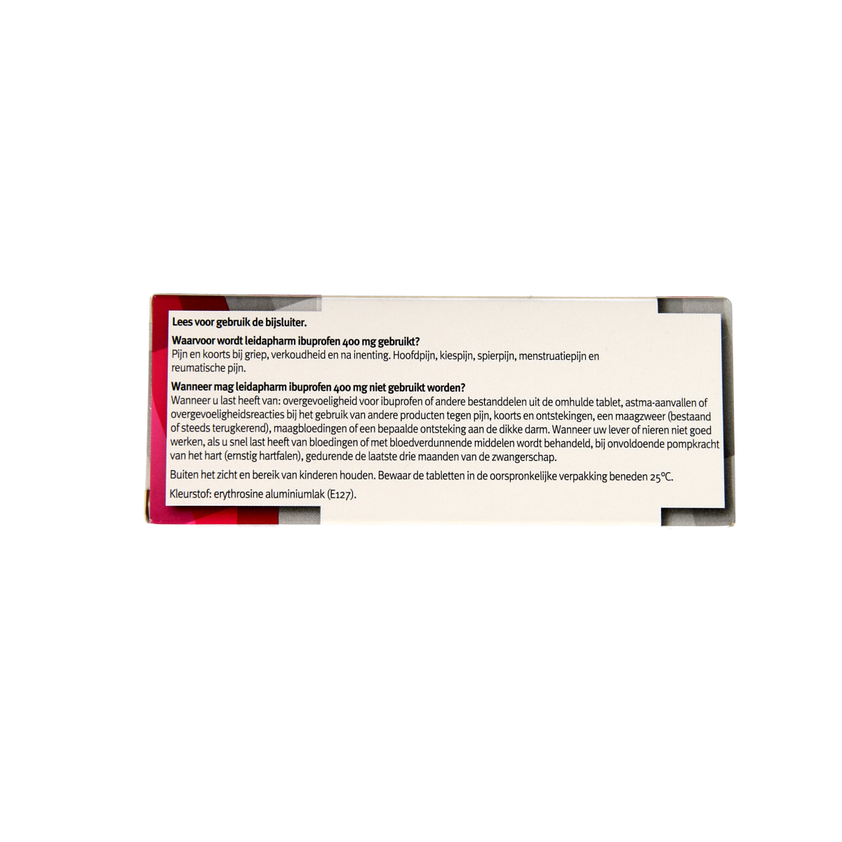 Leidapharm Ibuprofen 400mg  20.00 Dragees