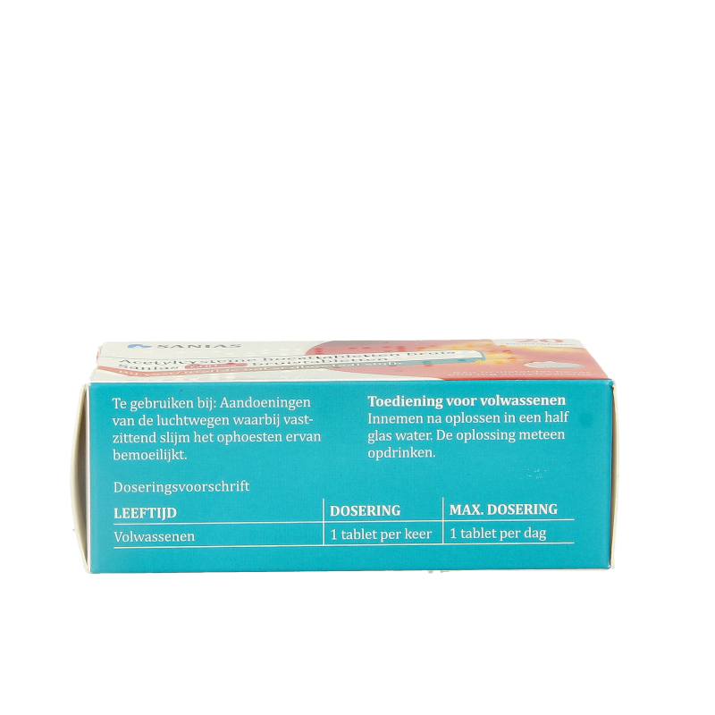 Sanias Acetylcysteine 600mg 20 Bruistabletten