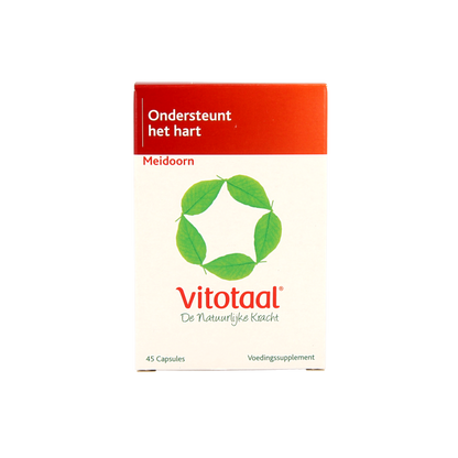 Vitotaal Meidoorn 45 Capsules