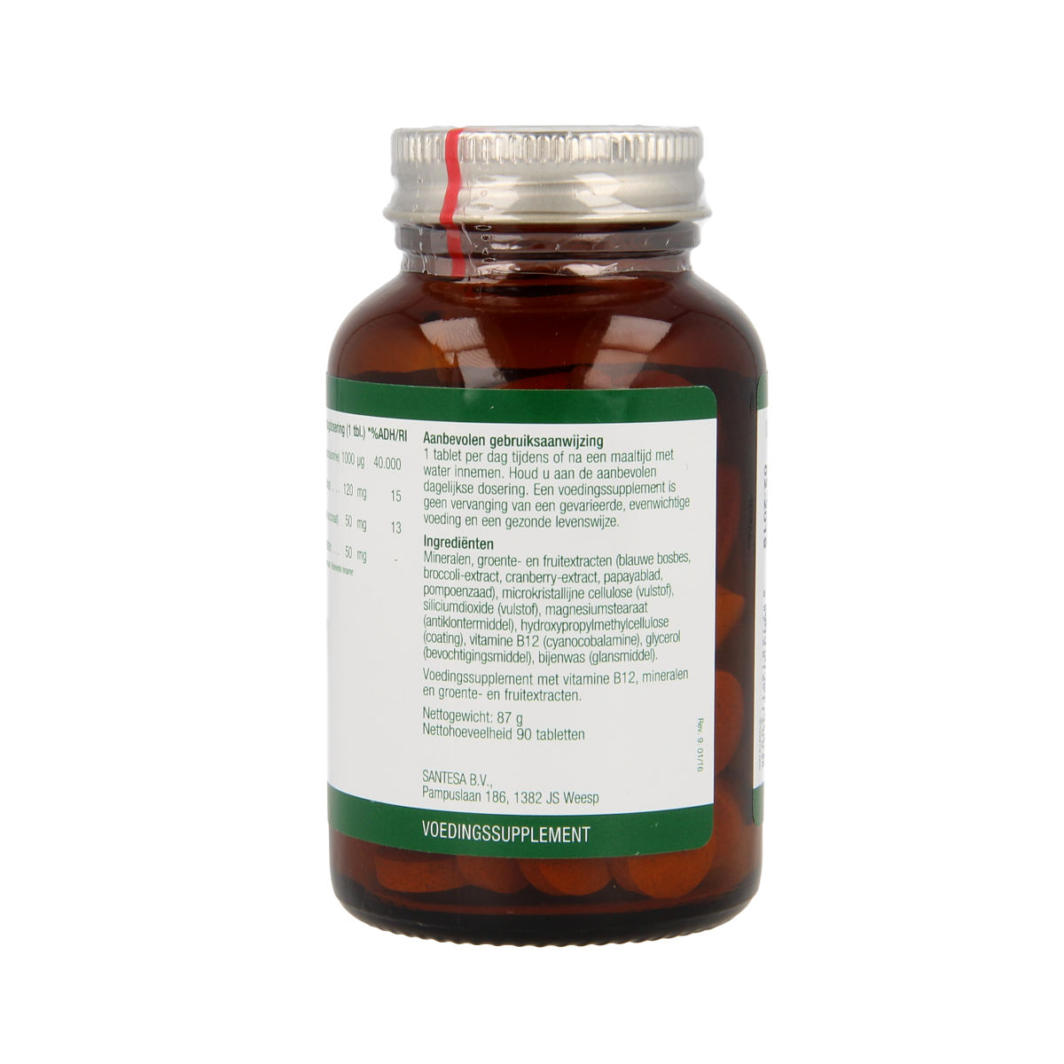 Essential Organ Vitamine B12 1000mcg 90.00 Tabletten