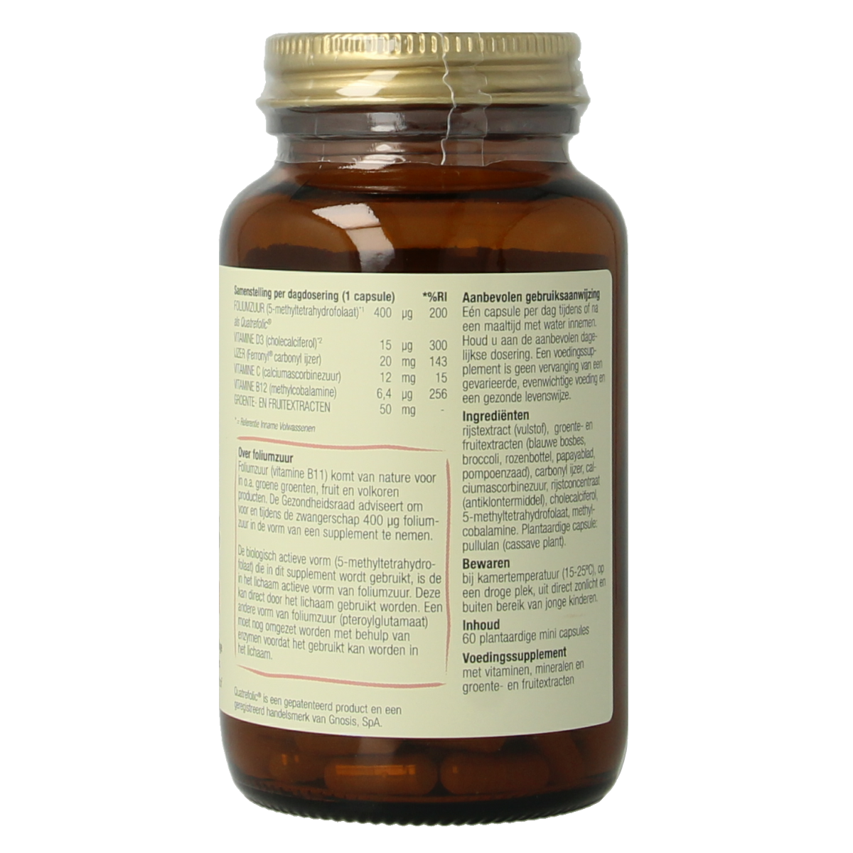 Essential Organ Zwanger essentials puur 60.00 Vegetarische capsules