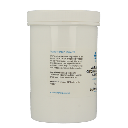 Bipharma Vaselinecetomacrogolcreme 500 Gram