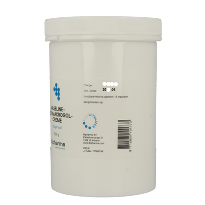 Bipharma Vaselinecetomacrogolcreme 500 Gram