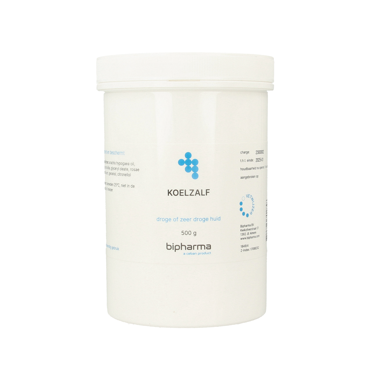 Bipharma Koelzalf 500.00 Gram